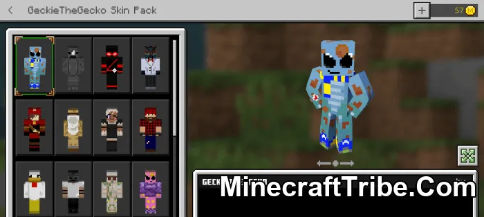 Geckiethegecko Skin Pack Mcpe 1